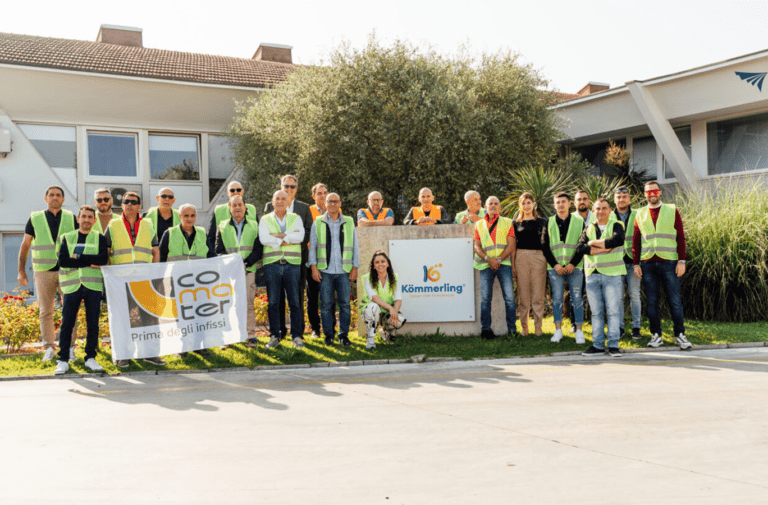 Kömmerling incontra il distributore Comater e i suoi clienti